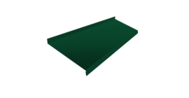 Отлив простой 250 0,45 PE с пленкой RAL 6005 зеленый мох (2м)