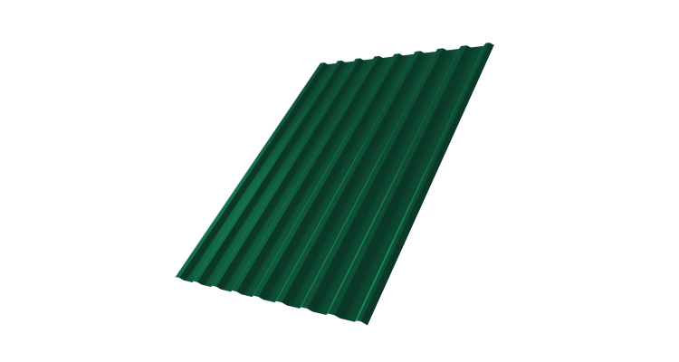 Профнастил С20R 0,7 PE RAL 6005 зеленый мох
