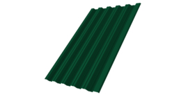 Профнастил HC35R 0.45 PE-Double RAL 6005 зеленый мох