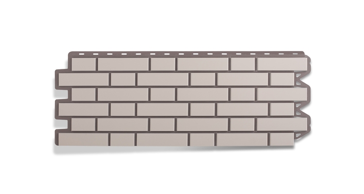 Панель Кирпич клинкерный Белый 1,13*0,42 м. (уп-ка 10 шт.)