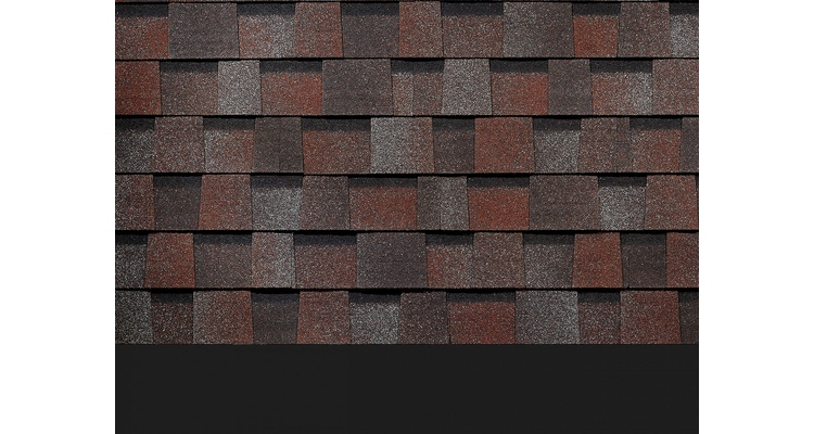 Ламинированная черепица Серия Dragon Premium, слива