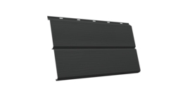 ЭкоБрус 3D 0,345 GL 0.5 Satin с пленкой RAL 7016 антрацитово-серый