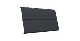 ЭкоБрус 3D 0,345 GL 0.5 Satin с пленкой RAL 7024 мокрый асфальт