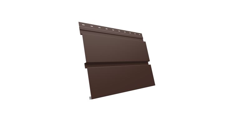 Квадро брус 0.5 PurPro Matt 275 с пленкой RAL 8017 шоколад