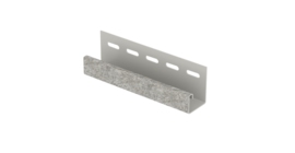 Планка J-trim Стоун-хаус Сланец Светло-серый