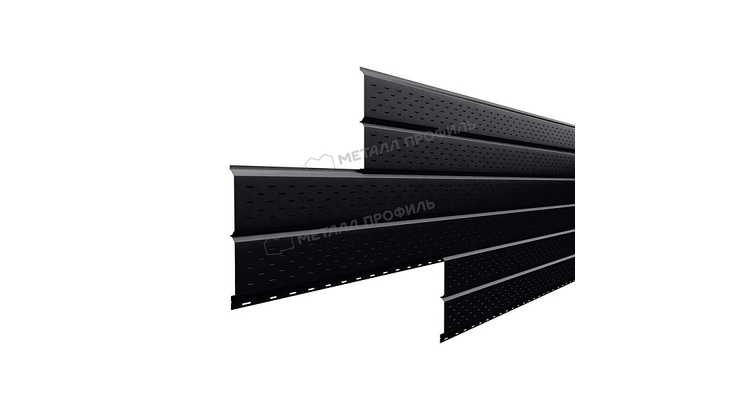 Софит Металл Профиль Lбрус-15х240 (VikingMP-01-9005-0.45)