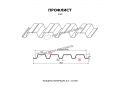 Профнастил Н60 x 845 A ПЭ 01 7004 0,65 мм