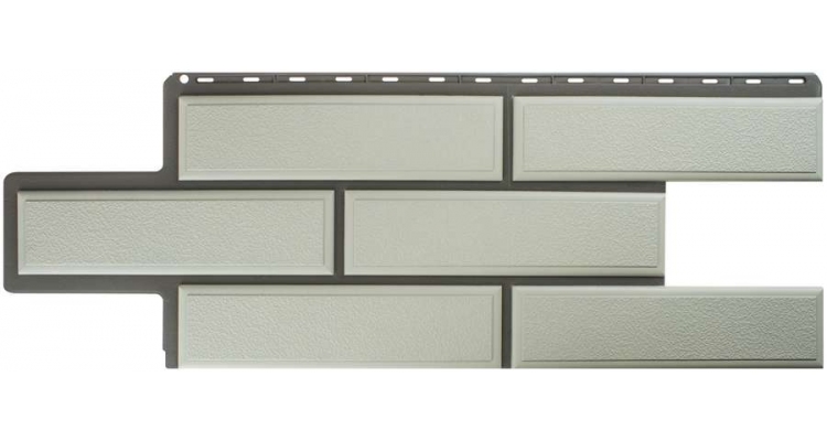 Панель Камень Венецианский Белый 1000*420*20 мм (уп-ка 10 шт.)