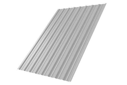 Профнастил С10A 0,4 PE RAL 9003 сигнальный белый