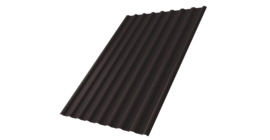 Профнастил С20R 0.45 Drap-double TX RAL 9005 черный