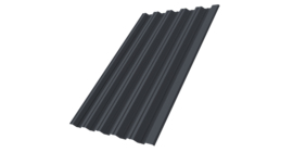 Профнастил HC35R 0.45 Drap-double TX RAL 7024 мокрый асфальт