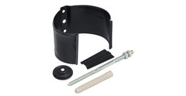 Кронштейн трубы на кирпич 90 мм Мatt RAL 9005 черный