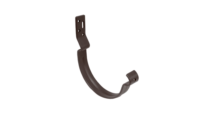 Крюк короткий полоса 150 мм Мatt RAL 8017 шоколад