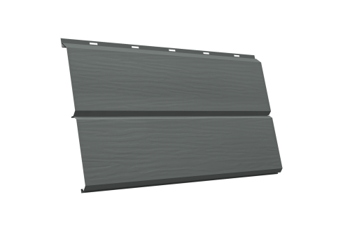 ЭкоБрус 3D 0,345 GL 0.45 PE с пленкой RAL 7005 мышино-серый