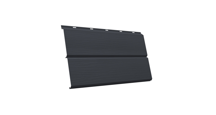 ЭкоБрус 3D 0,345 GL 0.5 PurPro с пленкой RAL 7024 мокрый асфальт