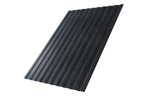 Профнастил С8A 0,45 Print Premium Grey Wood TwinColor