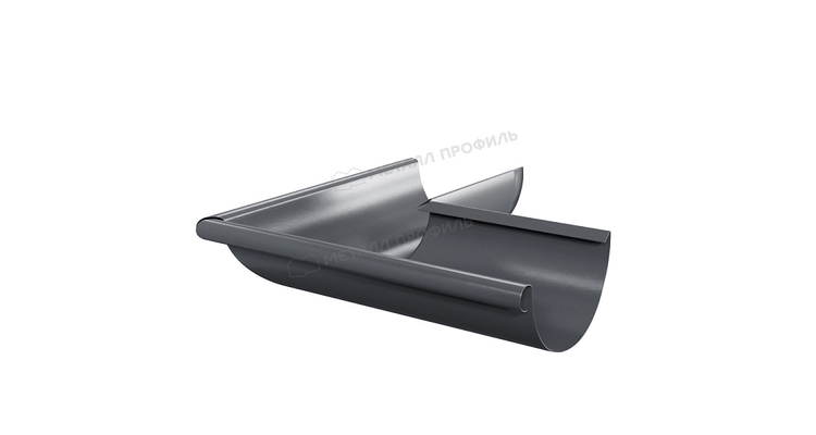 Угол желоба наружный Металл Профиль Foramina PUR D150 RAL 7024