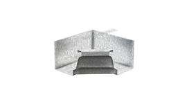 Угол желоба внутренний Металл Профиль БЮДЖЕТ 120х86 Цинк