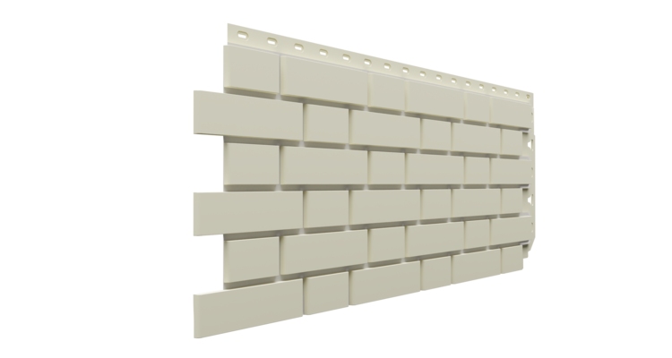 Фасадная панель Флемиш, Молочный