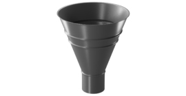 Воронка водосборная Stal Premium, графит