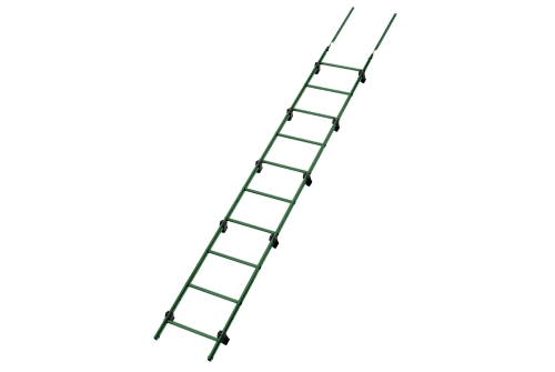 Лестница кровельная Grand Line RAL 6002 2,76м