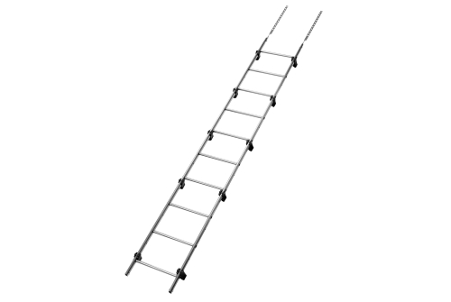 Лестница кровельная Grand Line RAL 7004 2,76м