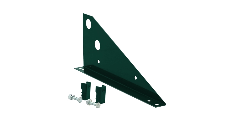 Кронштейн снегозадержателя для фальцевой кровли Optima RAL 6005