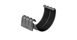 Соединитель желобов Stal Standard, темно-серый